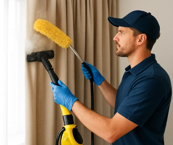 Trusted drapes cleaning technician Matty Curtain Cleaning llandilo-nsw QLD